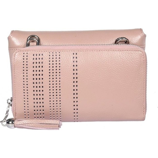 Женская сумка Sergio Belotti 259-75 Светло-розовый - фото №6