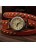 часы Kawaii Factory Часы на двойном ремешке "Ticker" Оранжевые - фото №3