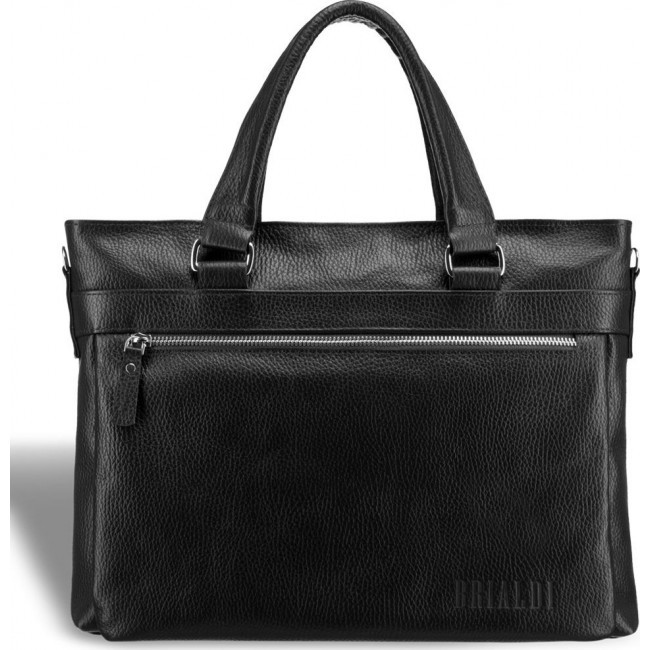Мужская сумка Brialdi Bosco Рельефный Черный - фото №3