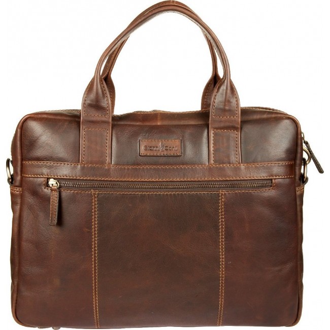 Мужская сумка Gianni Conti 1221266 Темно-коричневый - фото №1