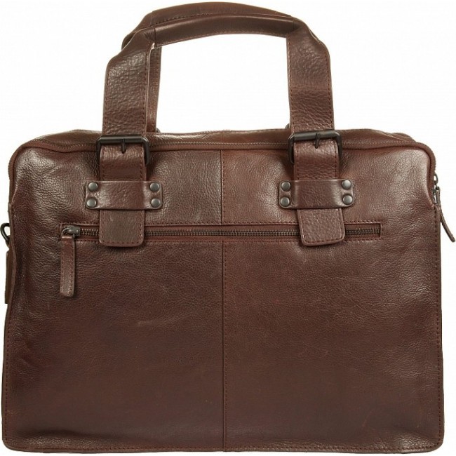 Мужская сумка Gianni Conti 1131411 Темно-коричневый - фото №3