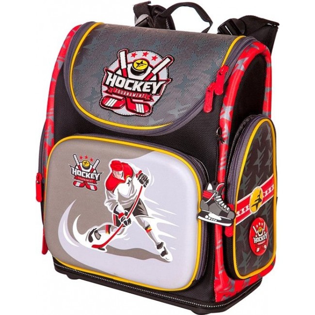 Школьный ранец для мальчика Hummingbird NK Хоккей - фото №1