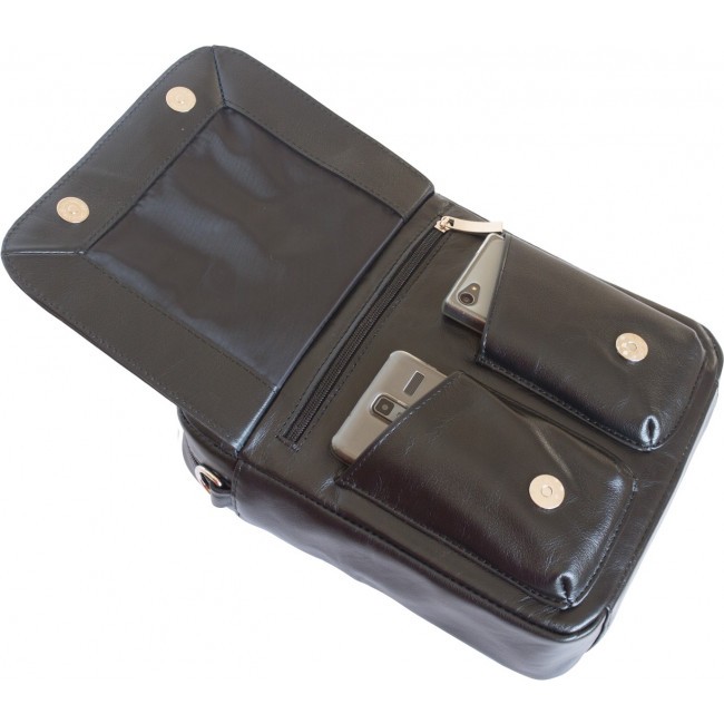 Мужская сумка Carlo Gattini Tanaro 5015-04 Темно-коричневый - фото №4