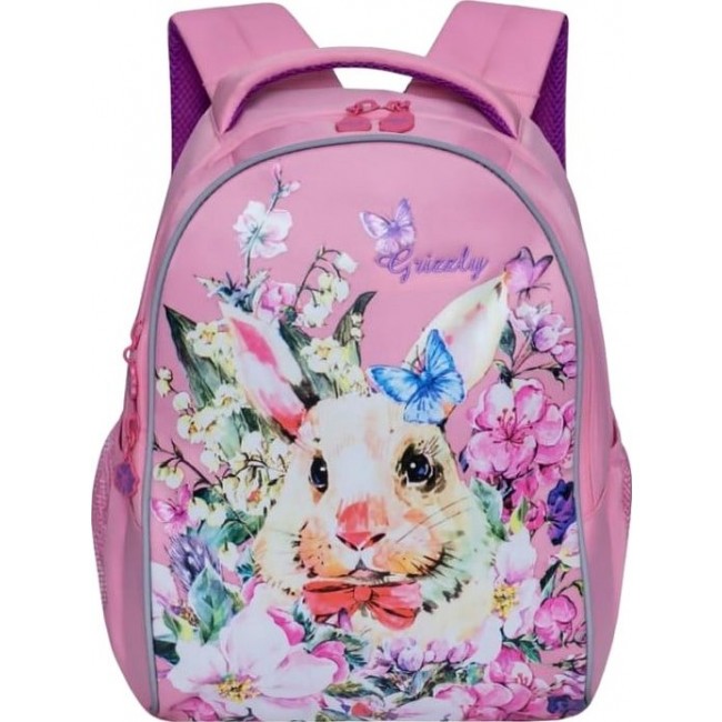 Рюкзак Grizzly RG-868-3 Кролик (розовый) - фото №1