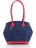 Женская сумка Giaguaro 04109 372-605-882-70 blue Синий-красный - фото №3