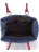 Женская сумка Giaguaro 04109 372-605-882-70 blue Синий-красный - фото №5