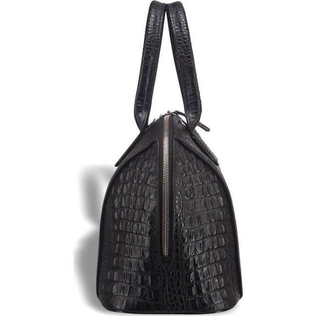 Женская сумка Brialdi Villena Кроко Черный - фото №3