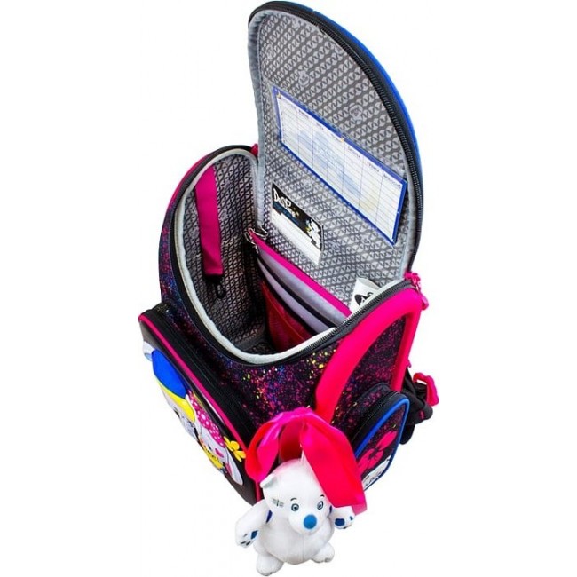 Школьный рюкзак для девочки DeLune 3 Зайчата - фото №2