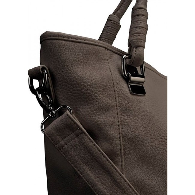 Женская сумка Trendy Bags ICON Серый - фото №5