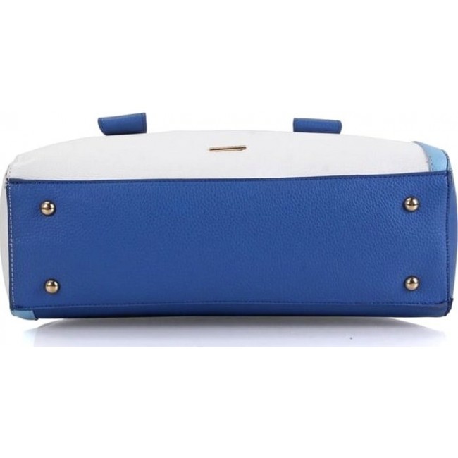 Женская сумка Giaguaro 04122 780-117-780-40-780- Голубой-Белый - фото №4