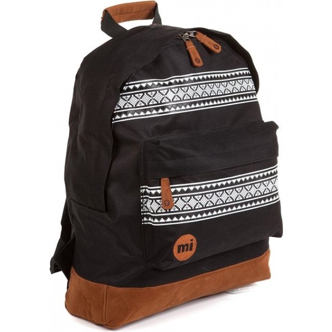 Рюкзак Mi-Pac Backpack Черный с узором - фото №4