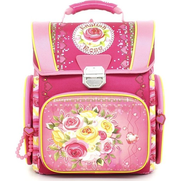 Рюкзак с цветами Hummingbird S Английская Роза розовый - фото №1