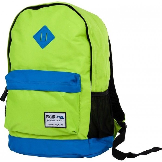 Рюкзак Polar 15008 Зеленый с синим - фото №1