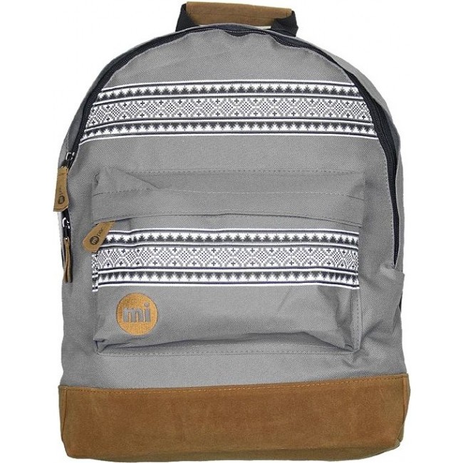 Рюкзак Mi-Pac Backpack Серый с узором - фото №1