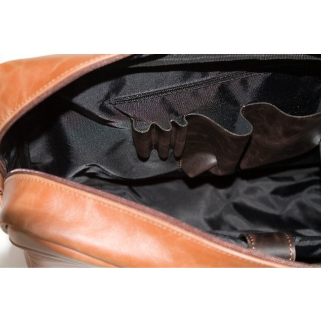 Мужская сумка Carlo Gattini Rivoli 1004-04 Темно-коричневый - фото №7