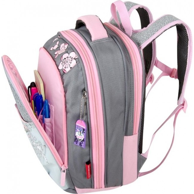 Школьный рюкзак для девочки Across ACS5 Цветы - фото №4