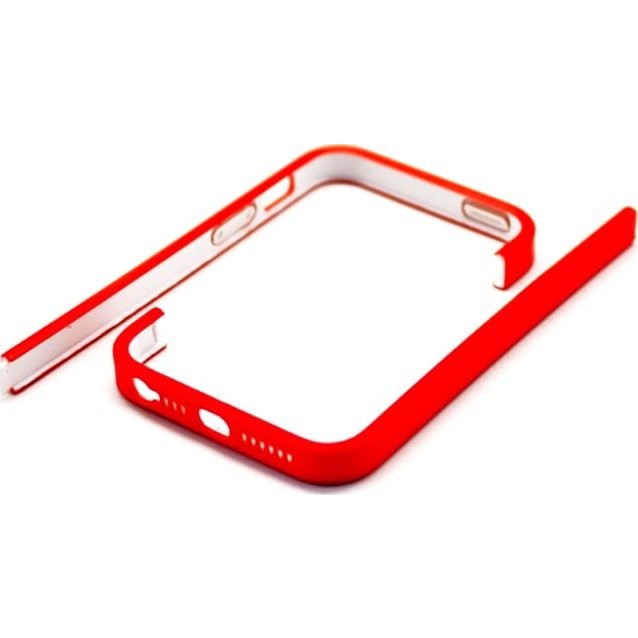 Чехол для iphone Kawaii Factory Бампер для iPhone 5/5s "Spigen" Красный - фото №4