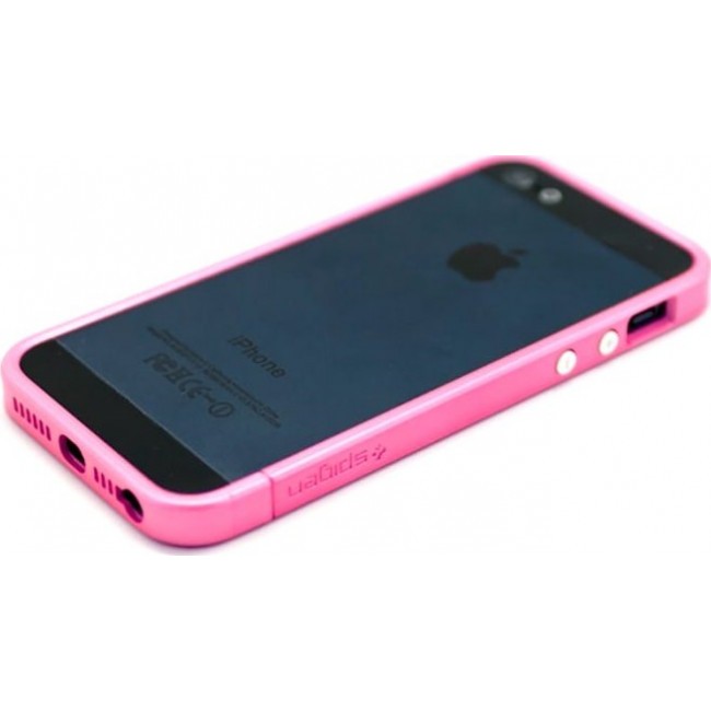 Чехол для iphone Kawaii Factory Бампер для iPhone 5/5s "Spigen" Розовый - фото №3