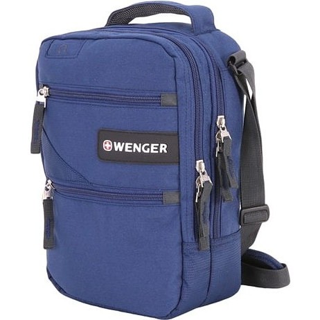 Сумка Wenger MINI VERTICAL BOARDING BAG Синий - фото №1