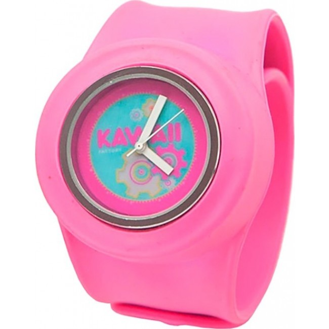 часы Kawaii Factory Слэп-часы "Kawaii" Розовые - фото №2