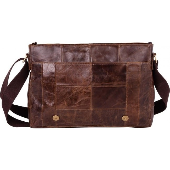 Мужская сумка Pola 0021 Темно-коричневый - фото №7