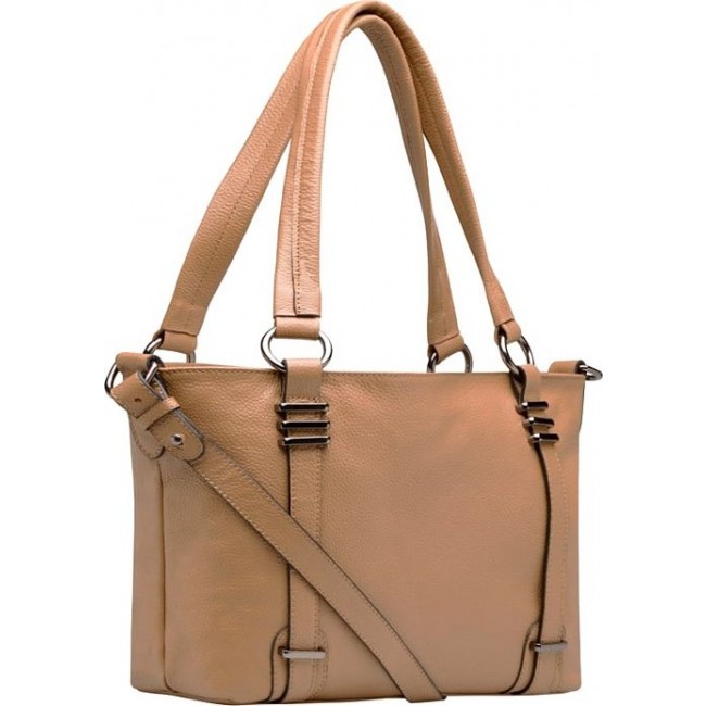 Женская сумка Trendy Bags ACCENT Бежевый - фото №2