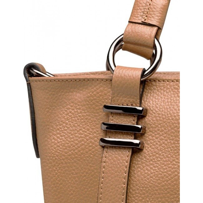 Женская сумка Trendy Bags ACCENT Бежевый - фото №5