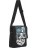 Молодежная сумка Grizzly MM-426-3 Черный - синий - фото №2