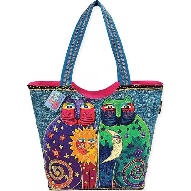 Женская сумка LAUREL BURCH 517016 CELESTIAL FELINES Цветная - фото №1