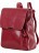 Кожаный женский рюкзак Monkking риз-516-1 Рептилия Бордо - фото №2