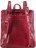 Кожаный женский рюкзак Monkking риз-516-1 Рептилия Бордо - фото №3