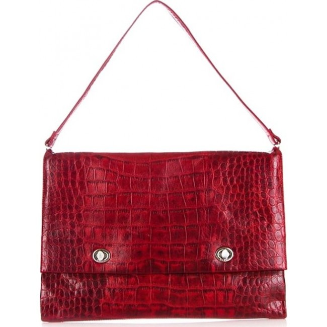 Женская сумка Barkli 32436 57-59 red Br Красный - фото №1