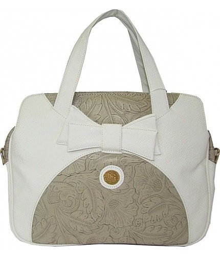 Женская сумка OrsOro DK-375 Белый- фото №1