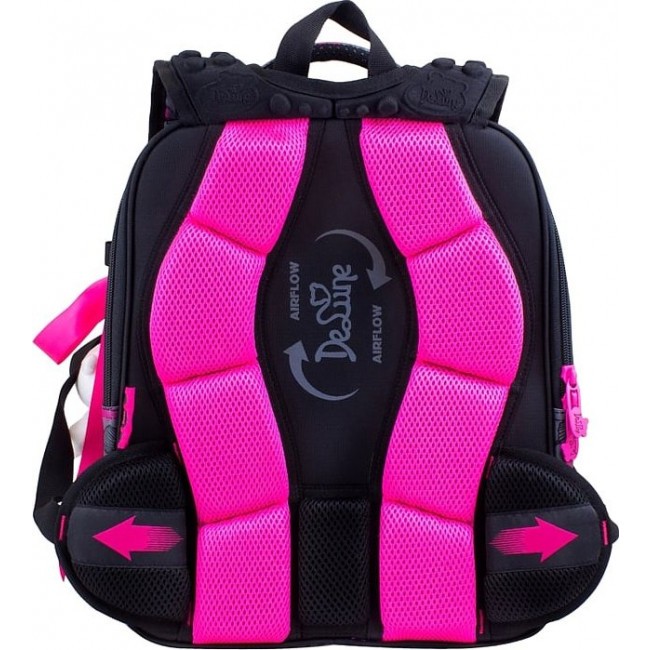 Школьный рюкзак для девочки DeLune 7 Цветок и бабочки - фото №3