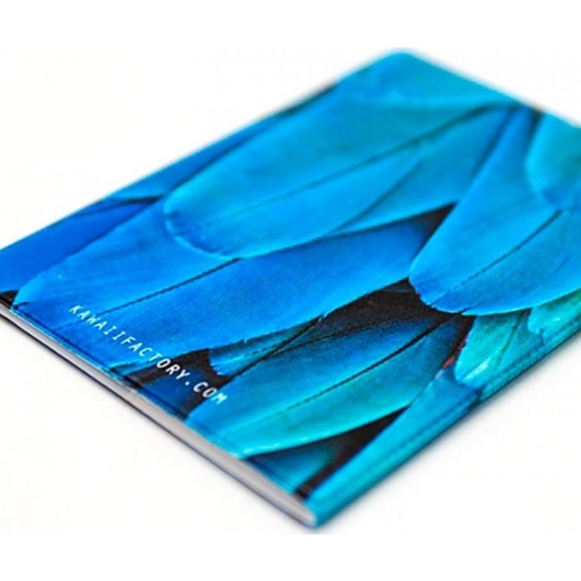 Обложка для паспорта Kawaii Factory Обложка для паспорта Feather blue - фото №3