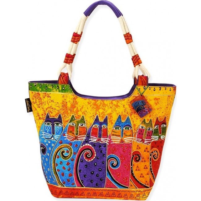 Женская сумка LAUREL BURCH 524016 FELINE TRIBE Цветная - фото №1