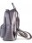 Кожаный рюкзачок Ula Gavana R8-006 Серебристо серый - фото №3