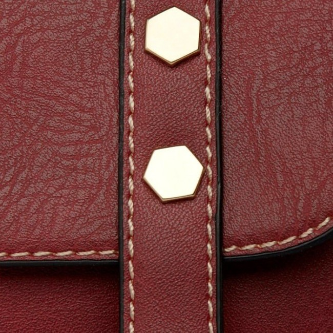 Женская сумка Trendy Bags KAMEYA Бордовый - фото №5