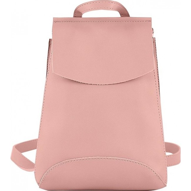 Женский рюкзак из экокожи Kawaii Factory Прямоугольник мини Розовый - фото №1