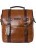 Рюкзак кожаный Carlo Gattini 3005 Коньяк - фото №1