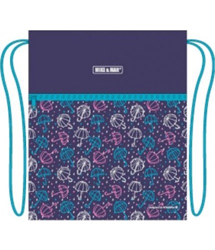 Мешок для обуви Mike&Mar Shoes Bag Зонтики Фиолетовый- фото №1