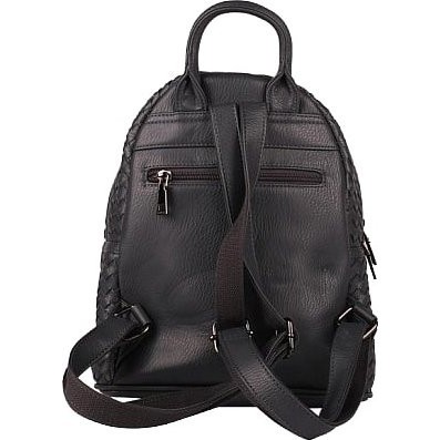 Женский рюкзак из кожи Ula Knot R8-005 Серый - фото №4