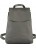 Рюкзак из эко-кожи Kawaii Factory Прямоугольник мини Темно-серый - фото №1