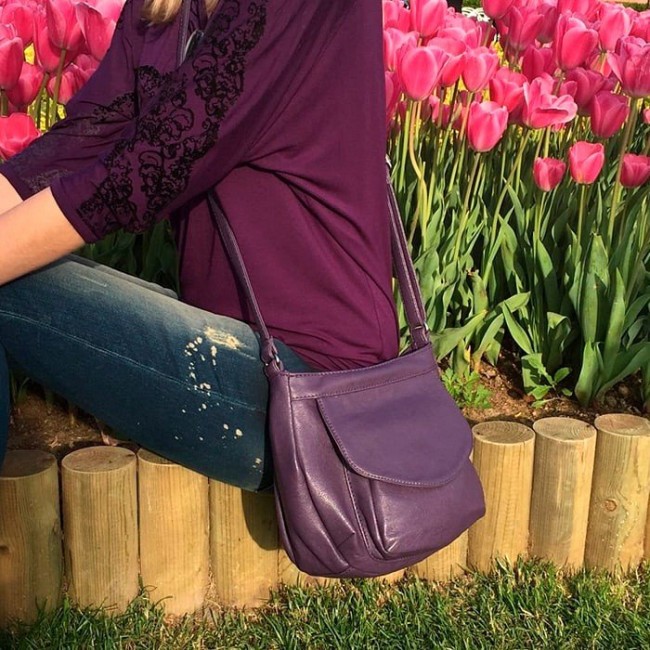 Женская сумка Trendy Bags KARIBO Красный - фото №5