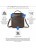 Кожаная мужская сумка-планшет Brialdi Aledo Коричневый Рельефный - фото №10