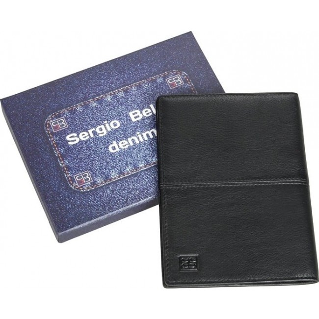 Обложка для паспорта Sergio Belotti 2464-01 Черный - фото №1