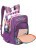 Рюкзак Grizzly RG-866-1 Совы (фиолетовый) - фото №4