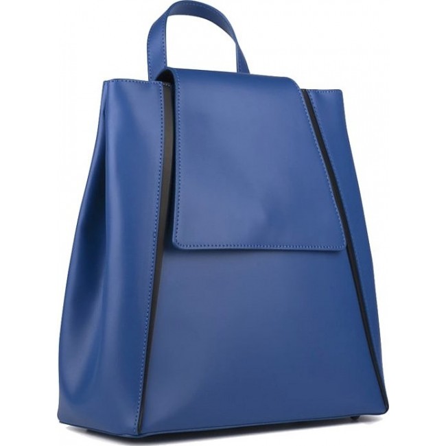 Женский рюкзак из кожи Ula Leather Country R9-004 Синий - фото №2