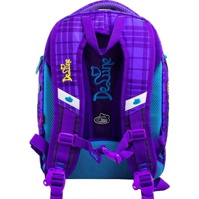 Школьный ранец для девочки DeLune 8 Сова фиолетовый - фото №5