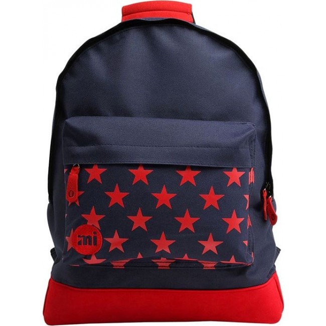 Рюкзак Mi-Pac Backpack Синий с красными звездами - фото №1